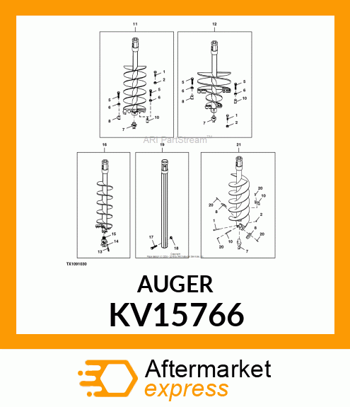 AUGER BIT KV15766