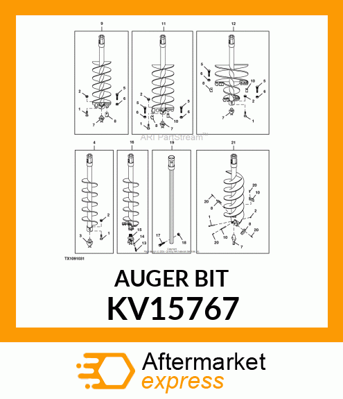 AUGER BIT KV15767