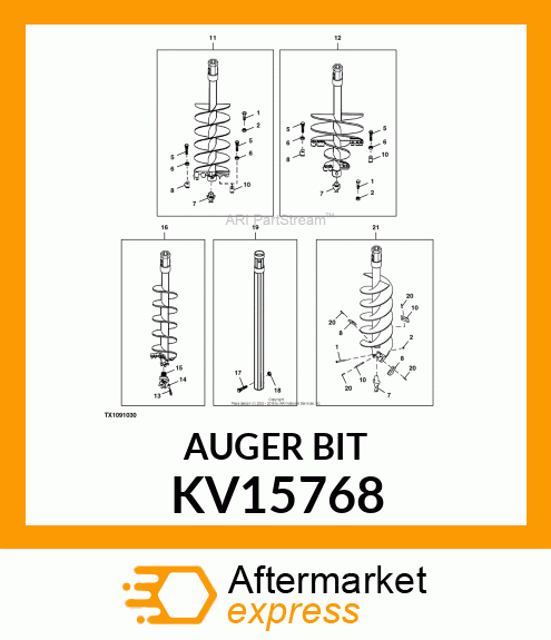 AUGER BIT KV15768