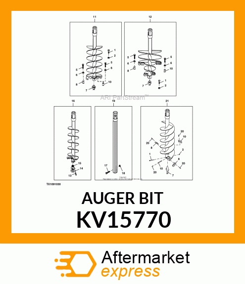 AUGER BIT KV15770