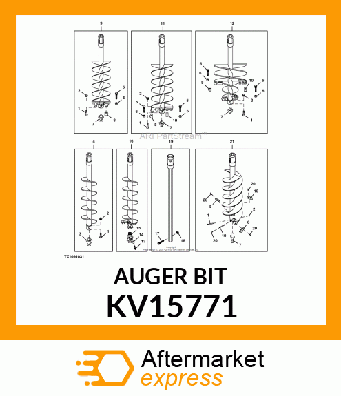 AUGER BIT KV15771