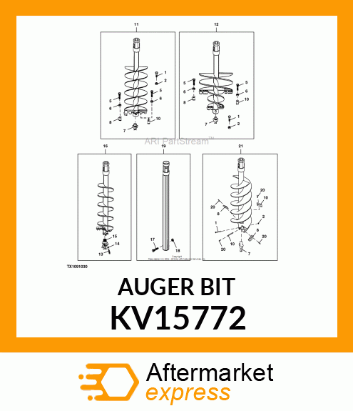 AUGER BIT KV15772
