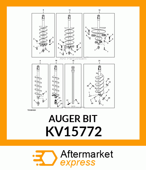 AUGER BIT KV15772