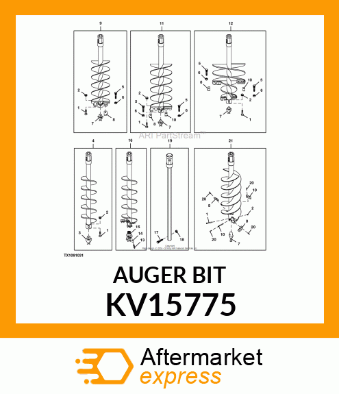 AUGER BIT KV15775