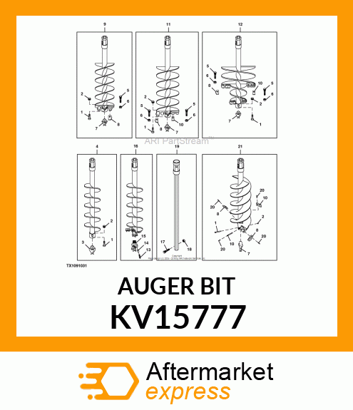 AUGER BIT KV15777