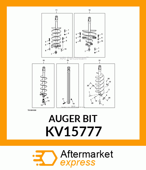 AUGER BIT KV15777