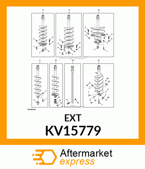 AUGER EXTENSION KV15779