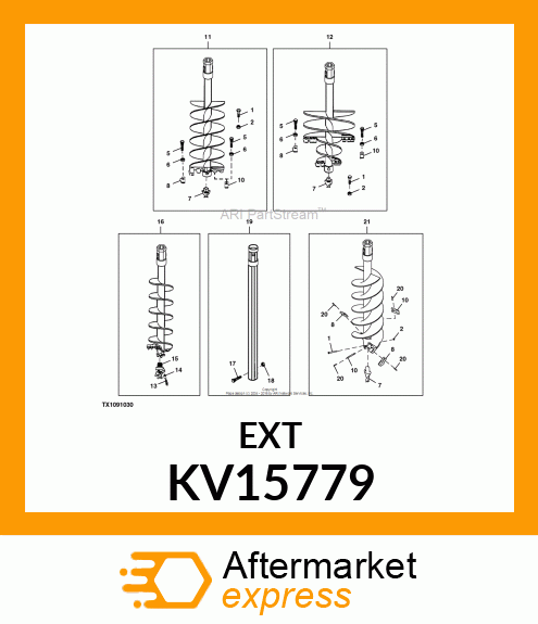 AUGER EXTENSION KV15779