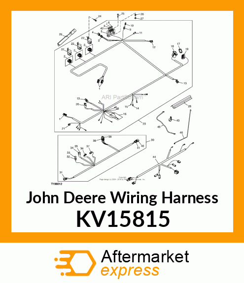 HARNESS, ENGINE STANDARD ENGINE WI KV15815