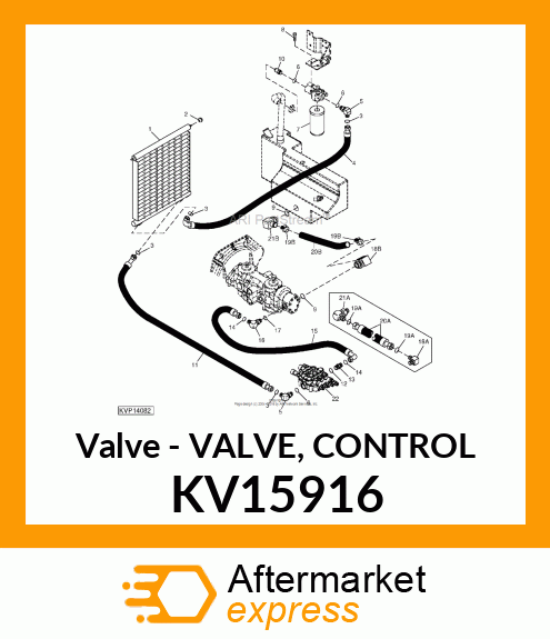 Valve - VALVE, CONTROL KV15916