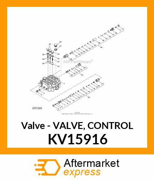 Valve - VALVE, CONTROL KV15916