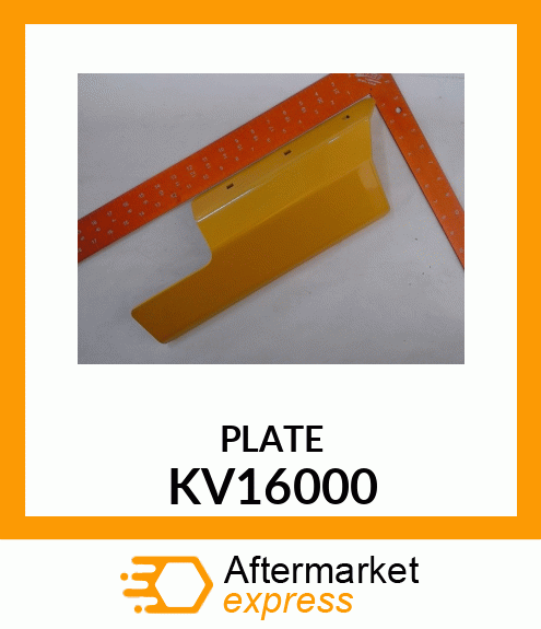 Plate KV16000