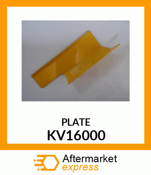 Plate KV16000