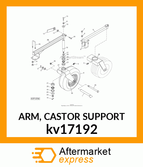 ARM, CASTOR SUPPORT kv17192