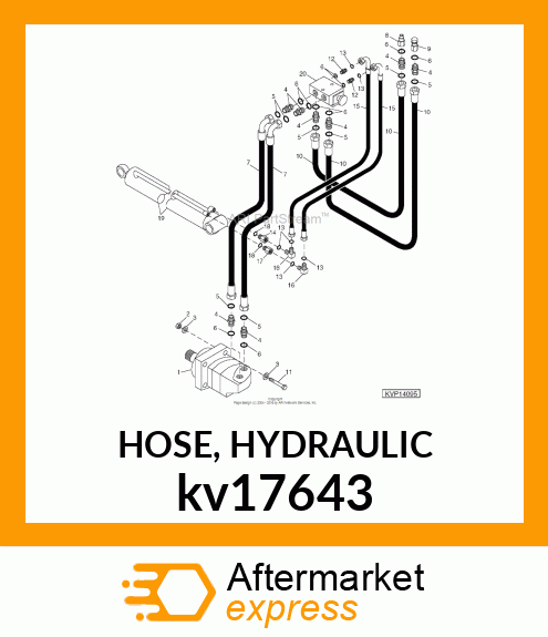 HOSE, HYDRAULIC kv17643