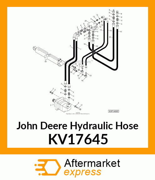 HOSE, HYDRAULIC KV17645