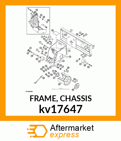 FRAME, CHASSIS kv17647