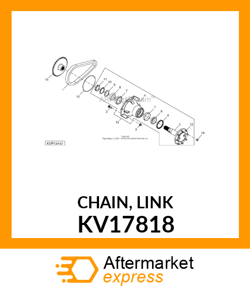 CHAIN, LINK KV17818