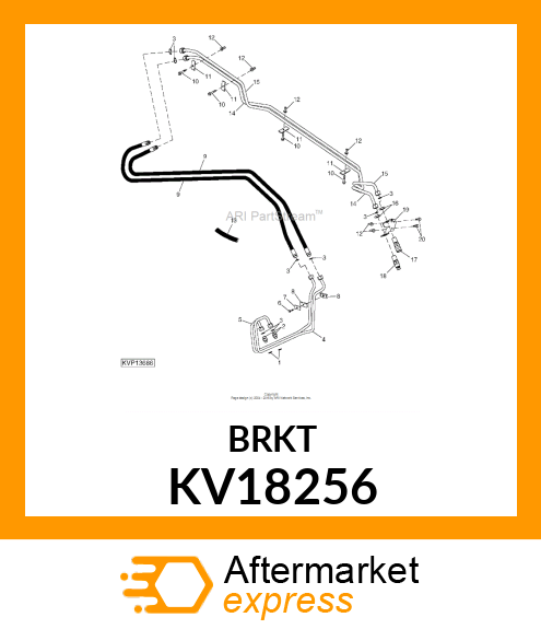 Bracket KV18256