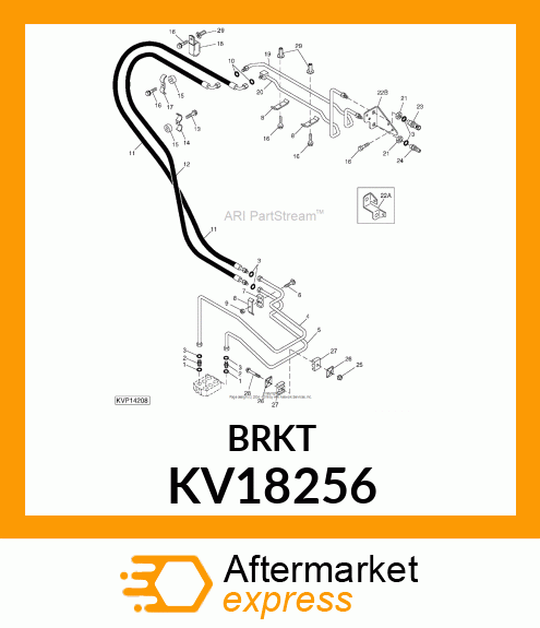 Bracket KV18256