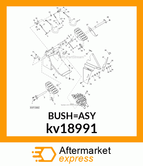 BELLCRANK, CLASS IV BUCKET HAND CON kv18991