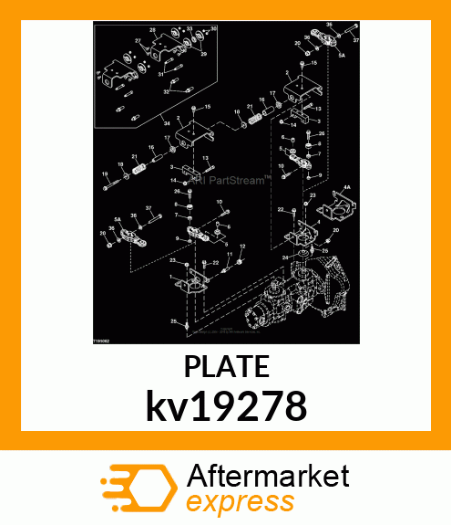 BRACKET, FRONT CENTERING BRACKET kv19278