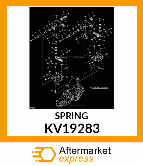 SPRING, COMPRESSION KV19283