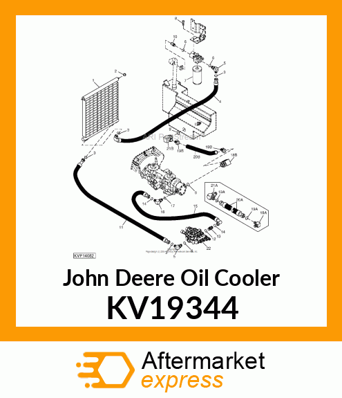 OIL COOLER KV19344