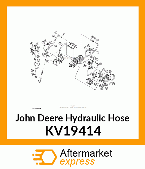 HOSE, HYDRAULIC KV19414