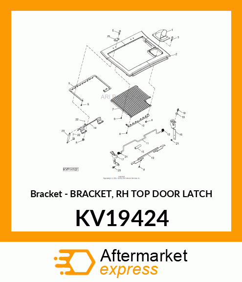 Bracket KV19424