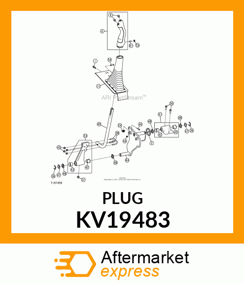 PLUG, HANDLE BUTTON KV19483