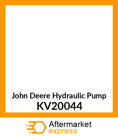 PUMP, HYDRAULIC 3.0 KV20044