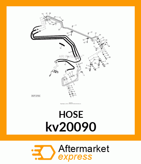 HOSE, HYDRAULIC kv20090