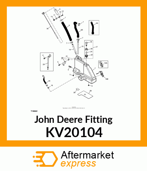 FITTING, BOTTOM KV20104