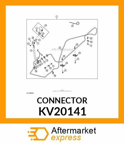 CONNECTOR, CAP PLUG KV20141