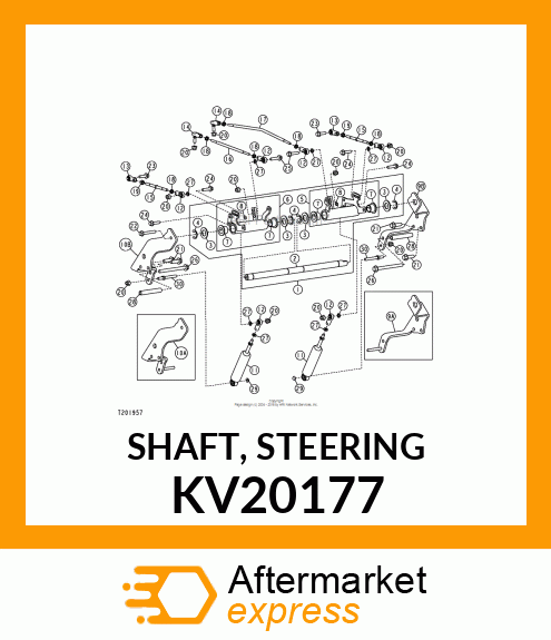 SHAFT, STEERING KV20177