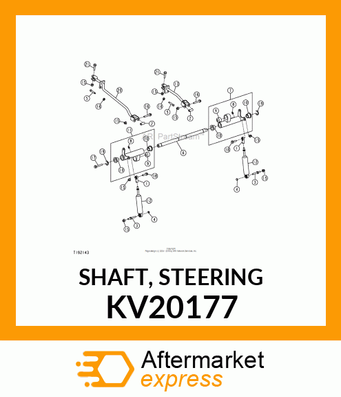 SHAFT, STEERING KV20177