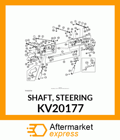 SHAFT, STEERING KV20177