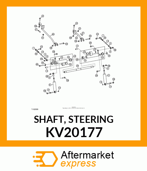 SHAFT, STEERING KV20177