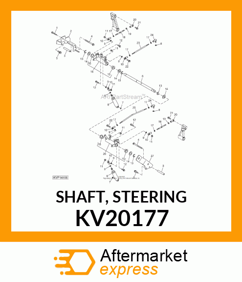 SHAFT, STEERING KV20177