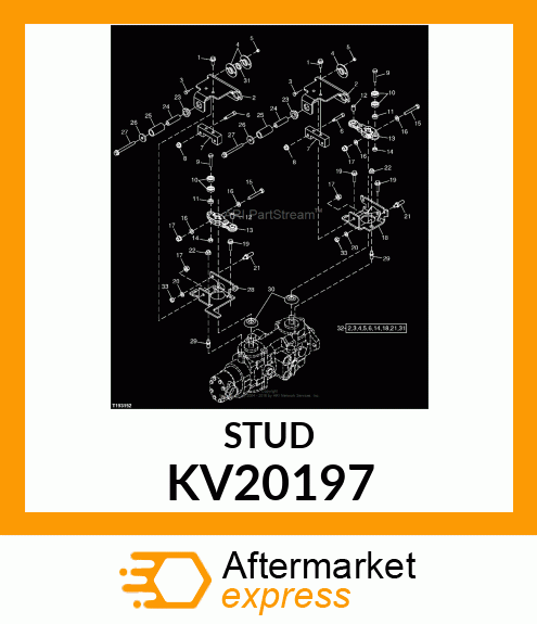 STUD BOLT KV20197