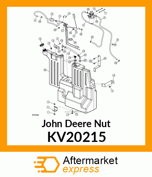 NUT, CLIP KV20215