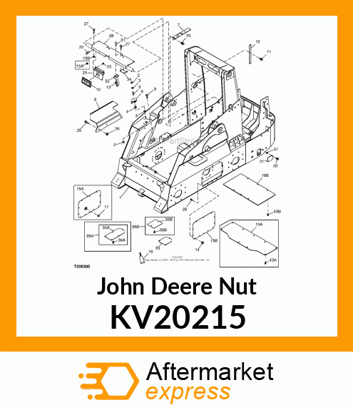 NUT, CLIP KV20215