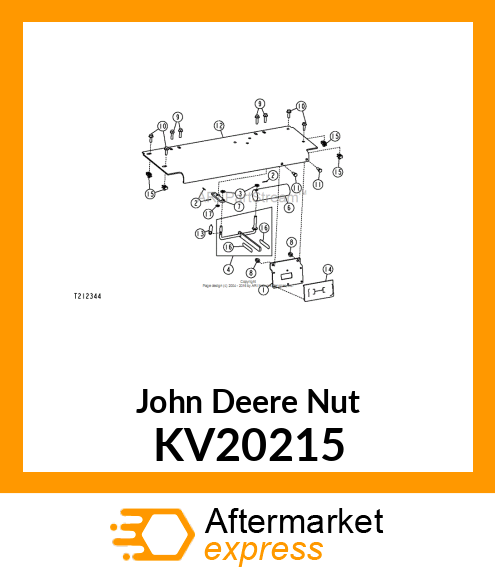 NUT, CLIP KV20215