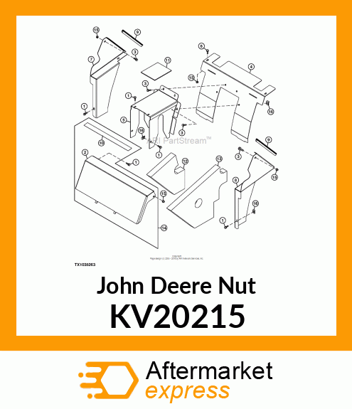 NUT, CLIP KV20215