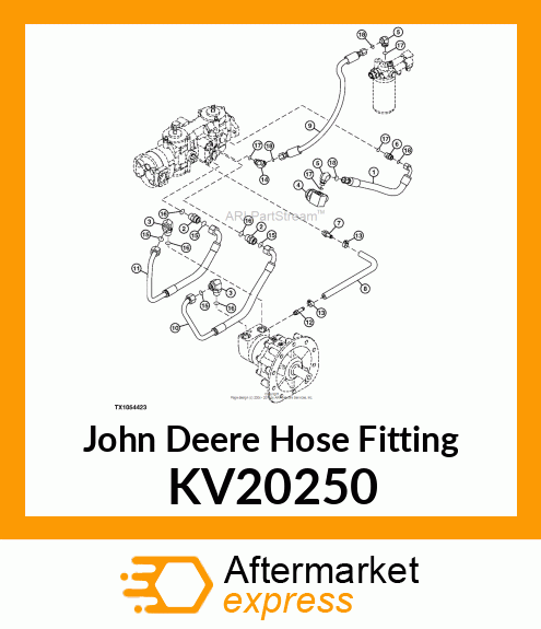 FILTER, BARBED BARBED 1/2 ID HOSE KV20250