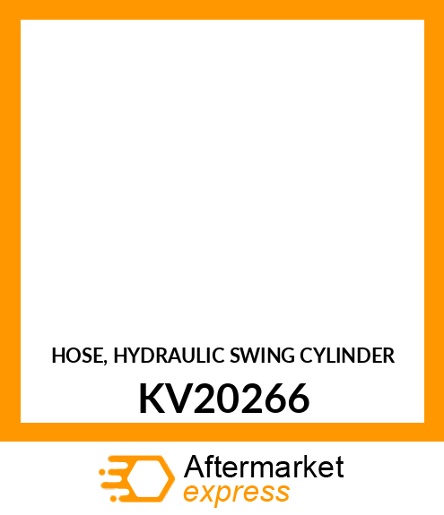 HOSE, HYDRAULIC SWING CYLINDER KV20266