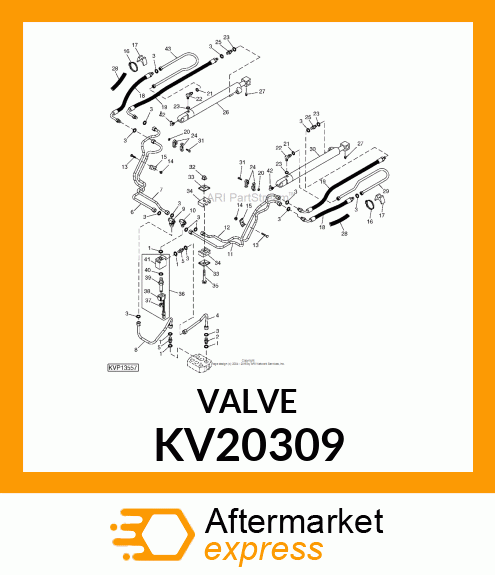 VALVE, PORT KV20309