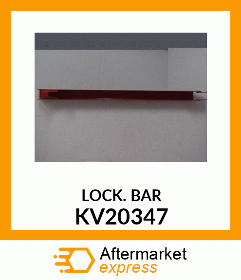 LOCK, GAS SPRING ROPS CYLINDER LOCK KV20347