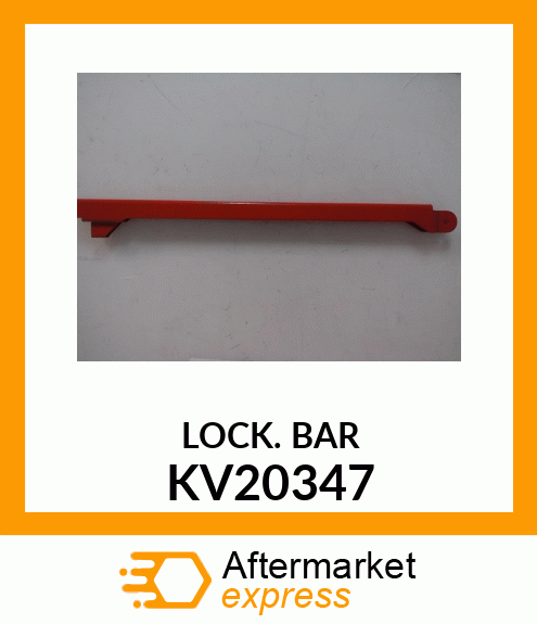 LOCK, GAS SPRING ROPS CYLINDER LOCK KV20347